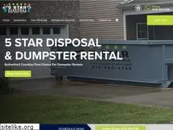 Sites similar to 5stardisposal.com