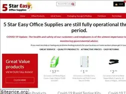 Sites similar to 5stareasyofficesupplies.co.uk