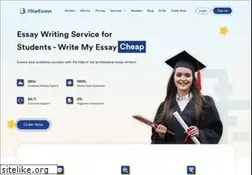 Sites similar to 5staressays.com