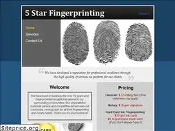 Sites similar to 5starfingerprinting.com