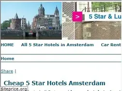 Sites similar to 5starhotelsamsterdam.com