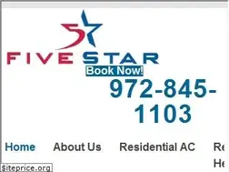 Sites similar to 5starhvaccontractors.com
