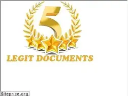 Sites similar to 5starlegitdocuments.com