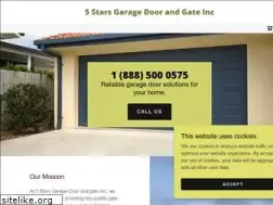 Sites similar to 5starsgaragedoor.com