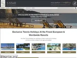 Sites similar to 5startennisholidays.com