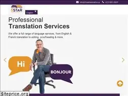 Sites similar to 5startranslation.ca