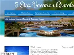 Sites similar to 5starvacationrentals.com