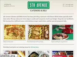 Sites similar to 5thavenuecaterers.com