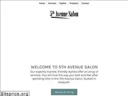 Sites similar to 5thavenuesalon.com