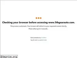 Sites similar to 5thgearauto.com