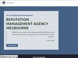 Sites similar to 5thlaw.com.au
