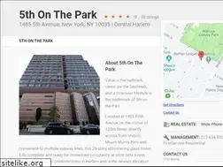 Sites similar to 5thonthepark.com
