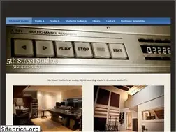 Sites similar to 5thstreetstudios.com