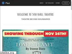 Sites similar to 5thwalltheatre.org