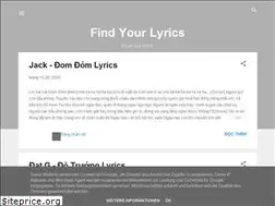 Sites similar to 5urlyrics.blogspot.com