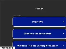 Sites similar to 5w8.in