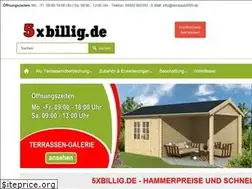 Sites similar to 5xbillig.de