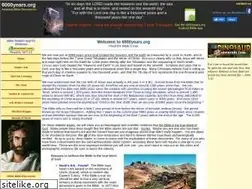 Sites similar to 6000years.org
