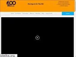 Sites similar to 600milliondogs.org
