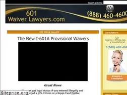 Sites similar to 601waiverlawyers.com