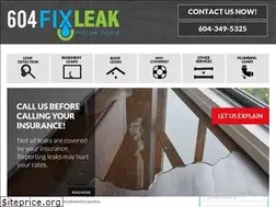 Sites similar to 604fixleak.com