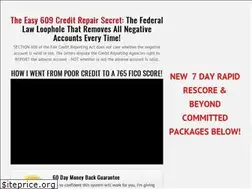 Sites similar to 609creditrepair.com