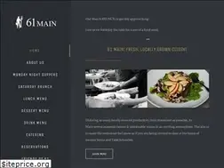 Sites similar to 61main.com