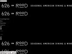 Sites similar to 626onrood.com