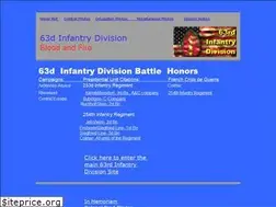 Sites similar to 63rdinfdiv.com