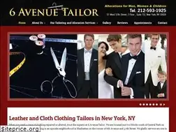 Sites similar to 6avenuetailor.com
