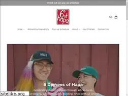Sites similar to 6degreesofhapa.com