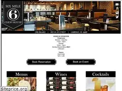 Sites similar to 6milechophouse.com