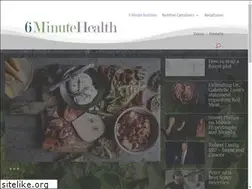 Sites similar to 6minutehealth.com