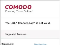 Sites similar to 6monate.com