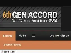 Sites similar to 6thgenaccord.com