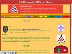 Sites similar to 6thrichmondhillscoutgroup.org