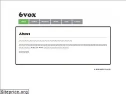 Sites similar to 6vox.com