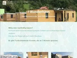 Sites similar to 7-wunderhaus.at