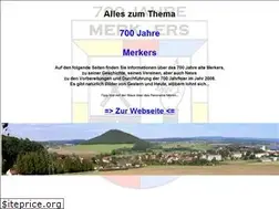 Sites similar to 700-jahre-merkers.de