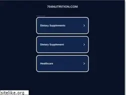 Sites similar to 704nutrition.com