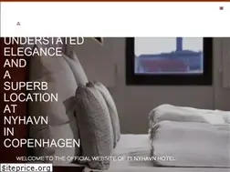 Sites similar to 71nyhavnhotel.com