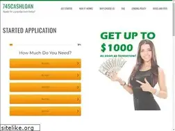 Sites similar to 745cashloan.com