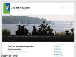 Sites similar to 750jahre-kladow.de