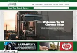 Sites similar to 75chromeshop.com