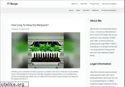 Sites similar to 77bongs.com