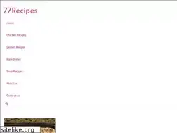 Sites similar to 77recipes.com