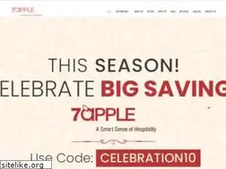 Sites similar to 7applehotels.com
