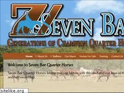 Sites similar to 7barquarterhorses.com