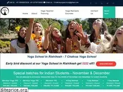 Sites similar to 7chakrasyogaschool.com