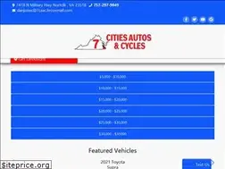 Sites similar to 7citiesautosandcycles.com